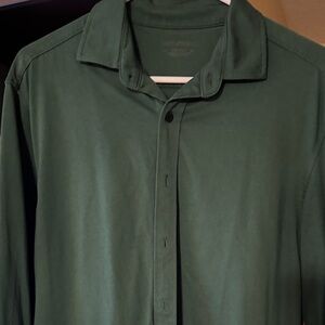 UNTUCKit Forest Green Button-Up Shirt